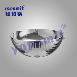 Yapamit YT008 Bát Karahi Pan bằng thép không gỉ được rèn Trp-ply cho các món ăn lạnh và bao đựng