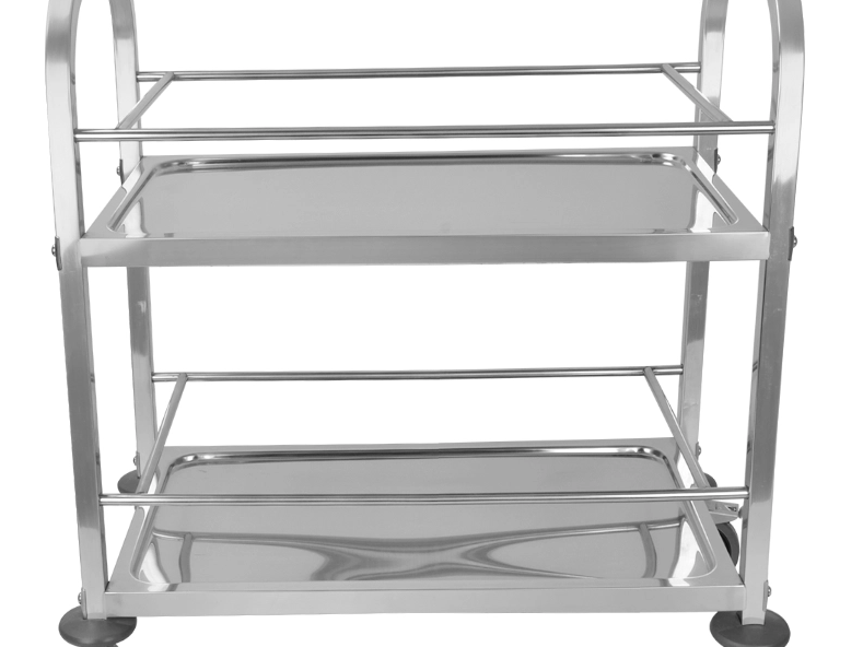 Máy trạm đa năng: Bàn làm việc bằng thép không gỉ (Hai lớp) cho nhiều nhiệm vụ khác nhau